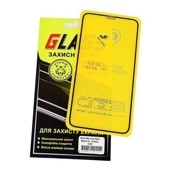 Защитное стекло Apple iPhone XS Max 11 Pro Max Чёрное Full Glue 0.3 мм 2.5D
