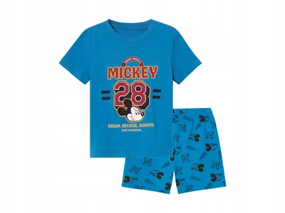 Пижама (футболка и шорты) для мальчика Disney Mickey Mouse 483695 110-116 см (4-6 years) Синий