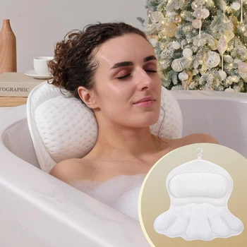 Подушка для ванны на присосках Bathtub pillow 10