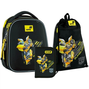 Школьный набор Kite Education Transformers SET_TF26-555S (рюкзак, пенал, сумка)