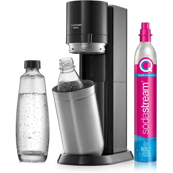 Набор для газирования воды, 4 предмета, черный E-Duo SodaStream