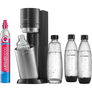 Набор для газирования воды, 6 предметов, черный Duo SodaStream