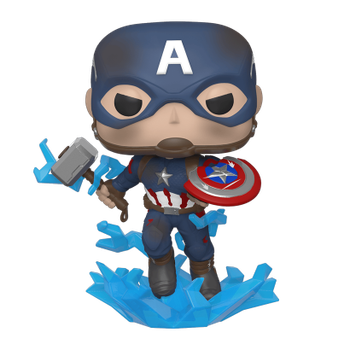 Фигурка FUNKO POP! Капитан Америка с Мйольниром Captain America with Broken Shield 95mm 573 45137
