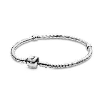 Серебряный браслет-змейка Pandora Moments Серебряный браслет Пандора змейка базовый 590702HV 16 20