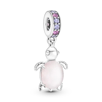 Намистина Pandora «Рожева морська черепаха» 798939C02