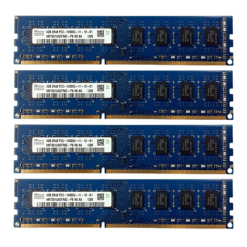 Комплект оперативної пам`яті Hynix DDR3 16Gb 1600MHz (4x4Gb) (HMT351U6CFR8C-PB NO AA-x4) Б/В