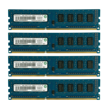 Комплект оперативної пам`яті Ramaxel DDR3L 16Gb 1600MHz (4x4Gb) (RMR5030EF68F9W-1600-x4) Б/В