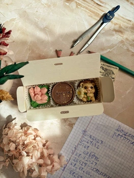 Подарочный шоколадный набор Chocolina Сладкие воспоминания ручной работы