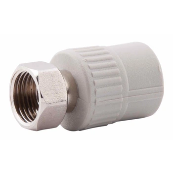 Муфта ППР з накидною гайкою 25 × 1/2″ В (FY PLAST) (внутрішня)