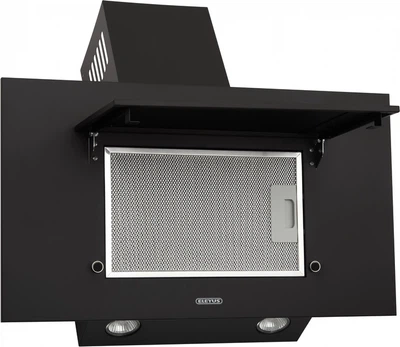 Витяжка кухонна ELEYUS VERTICAL 700 50 BL вертикальна, 700 м³/год, чорна (витяжка ELEYUS, вертикальна)