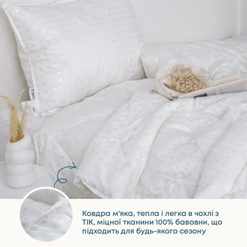 Ковдра ТЕП 153778 150x210 Білий