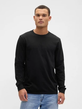 Лонгслив мужской GAP 29528311 XL Черный (1159862151)