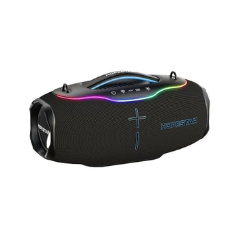 Портативная Bluetooth-колонка HOPESTAR H90 With 1PCS Microphone 220W, черная