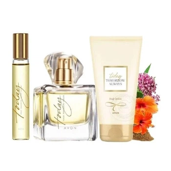 Парфюмерно-косметичний набір Avon TTA Today з 3-х продуктів.