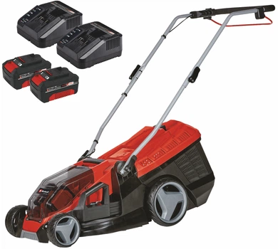 Газонокосилка аккумуляторная Einhell GE-CM 36/36 Li (2×4.0Ah) (3413230)