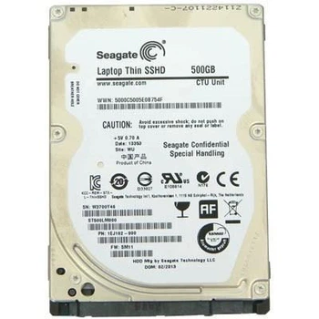 Накопичувач HDD 2.5" SATA 500GB Seagate Laptop Thin SSHD 64MB 5400rpm (ST500LM000) Refurbished ( 29583 )