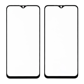 Стекло тачскрина Vivo Y19/Y5s Чёрное Закалённое с OCA плёнкой