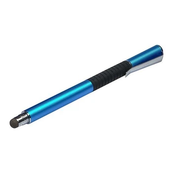 Стилус Jot Pro голубой высокоточный двусторонний алюминиевый с креплением