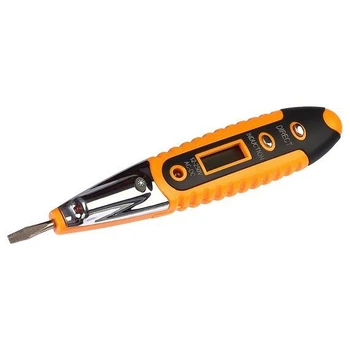 Индикаторная отвёртка Starmobile AC-DC 12V-250V с цифровой индикацией и LED подсветкой