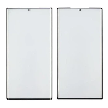 Стекло тачскрина Samsung N985 Galaxy Note 20 Ultra чёрное закалённое с олеофобным покрытием и OCA плёнкой