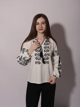 Вышиванка женская L Белый SOLOMEYA (708790-L)
