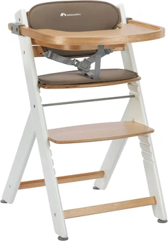 Стільчик для годування з вкладишем Bebe Confort Timba 2 Light wood/Beige (2740073210)