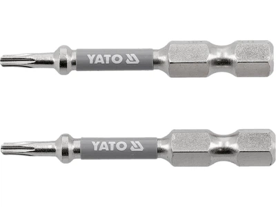 Биты YATO TORX T8 x 50 мм HEX 1/4" никелированные 2 шт YT-78030