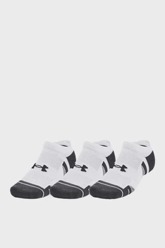 Білі носки (3 пари) UA Performance Tech 3pk NS Under Armour XL 1379503-100