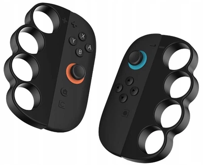 Uchwyt Yaxo na Joy-Con Boxing Set do NS/NS2 Techno Black (YGBSJCH01B)