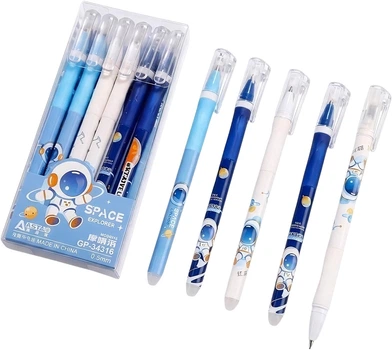 Набор гелевых ручек Malevaro Дизайн 47 пиши-стирай Синих 12 шт (34316/12)