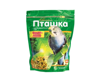 Корм для декоративних птахів Пташка. Фрукт-меню (600 г)