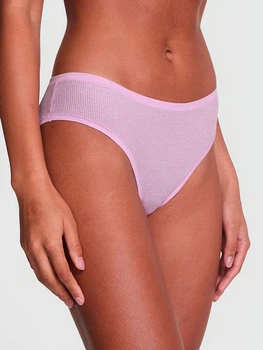 Трусики сліпи жіночі бавовняні Victoria's Secret 534643703 XS Бузкові (1159861791)
