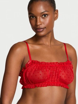 Бюстгальтер без кісточок із м'якою чашкою Victoria's Secret 788767123 M Червоний (1159862273)