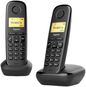 Telefon stacjonarny Gigaset A170 Duo Black (L36852-H2802-D201)