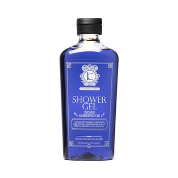 Гель для душу Lavish Care SHOWER GEL - INDIGO AMBERWOOD з ароматом бергамоту та бурштину, 300 мл