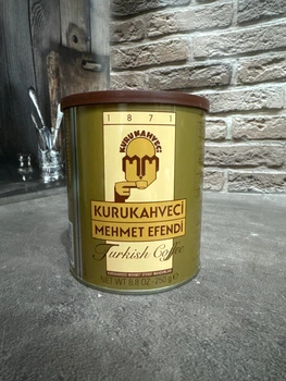 Кава Мелена Kurukahveci Mehmet Efendi у жестяній банці 250 грам