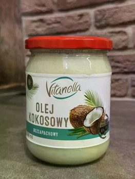 Кокосова олія Харчова Vitanella 500 мл