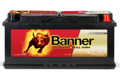 Акумулятор BANNER AGM 12V 105AH 950A R+ RUNNING BULL 394*175*190 мм AGM60501