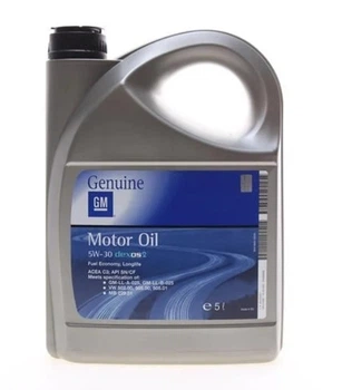 Масло моторное General Motors Dexos 2 Longlife C3 SN/CF 5W-30 5L (93165557)