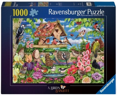 Puzzle Ravensburger The Bird Table 1000 elementów (4005555017134)