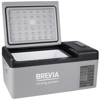 Автомобильный компрессорный холодильник Brevia 15 л 22100 12/24V и 220V