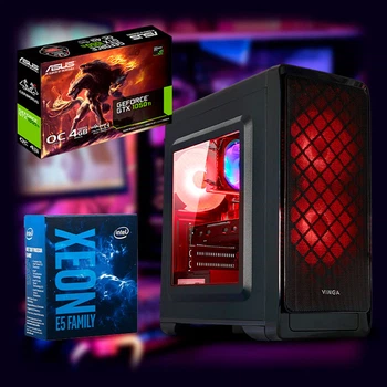 Ігровий Комп'ютер "MiXzo DAEMON" | GTX1050TI 4GB | Intel Xeon E5-2630 v3 | Wi-Fi | WIN10|SSD M.2