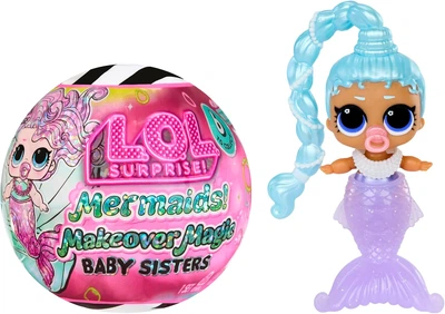 Лялька ЛОЛ Милі Русалочки Сестрички LOL Surprise Mermaids Makeover Magic Baby Sisters MGA 598787