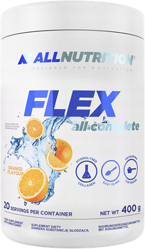 Комплекс для суглобів і зв'язок AllNutrition Flex All Complete Апельсин 400 г
