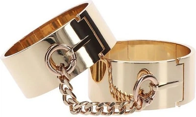 Наручники Taboom Slave Wrist Cuffs золотистые (8713221830883)