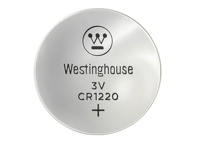 Літієва батарейка Westinghouse Lithium таблетка CR1220 5шт/уп blister