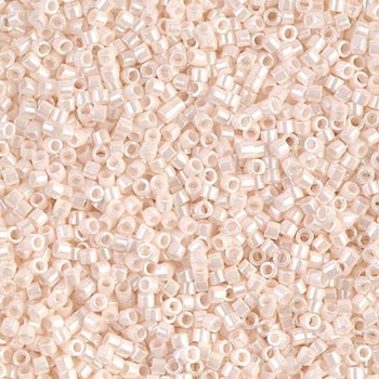 DB-1530-1 Бісер Miyuki Delica Beads 11/0 (перлиновий рожево-персиковий блідий), 50 г