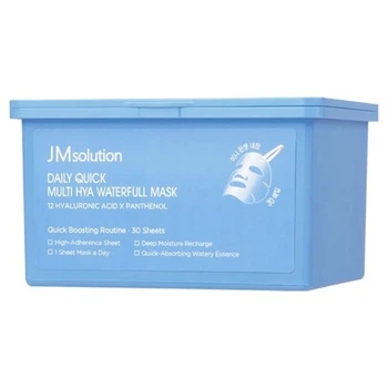 Увлажняющая экспресс-маска с гиалуроновой кислотой JM Solution Daily Quick Multi Hya Waterfull Mask 350 мл