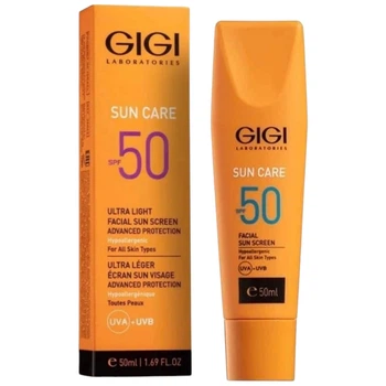 Ультралегкий захист GIGI SUN CARE Ultra Light SPF50 50 мл