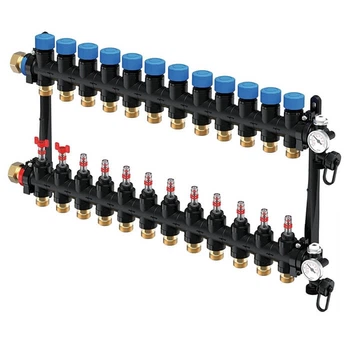 Пластиковий колектор Uponor Vario M 12xG3/4 Euro FM (1086251)